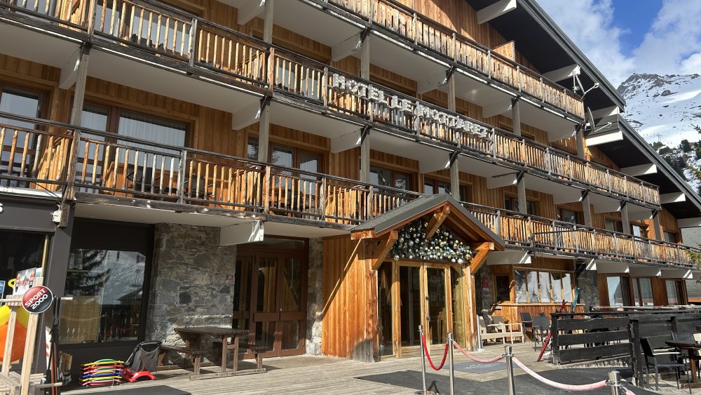 Hotel Le Mottaret.